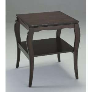  Office Star BN09 Brighton Collection End Table in Mocha 