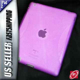 TPU Case Cover + Free Screen Protector For iPad 2 HPK  