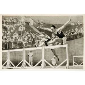  1932 Summer Olympics Akilles Jarvinen Hurdles Print 