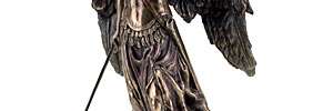   Jehudiel Bronz Statue Angel Figure Jegudiel Tobit Jhudiel Enoch Figure