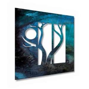   All My Walls MAD00206 Midnight Forest Wall Art: Home & Kitchen