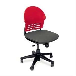  Ph.D. Series Armless Deluxe Chair with Gel Seat Back Color 