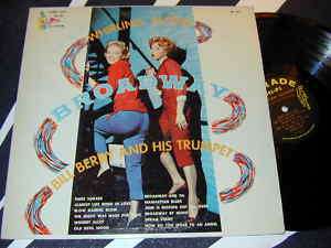 BILL BERRY & His Trumpet Whirling ALong BROADWAY LP 59  
