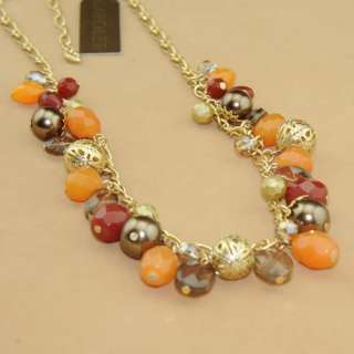NEW CAROLEE Sand Storm Charm NECKLACE RRP 85$   