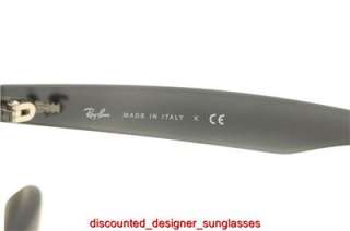 RAYBAN RAY BAN SUNGLASS RB 4165 852/88 RUBBER GRAY WITH SILVER MIRROR 