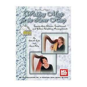  Wedding Music for the Lever Harp Book/CD Set Musical 
