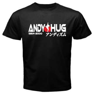 New Andy Hug Kyokushin Karate K 1 Black T shirt S 3XL  