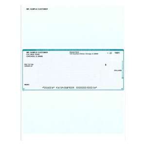  Teal Safety Middle Style Voucher Checks