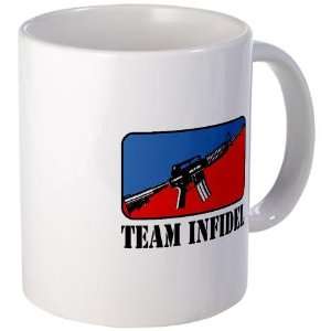  Team Infidel Logo Gun Mug by 