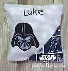 Tooth Fairy Pillow Embroidered Personalized Darth Vador Boy Pillow 