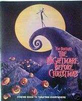 93*Tim Burtons The Nightmare Before Christmas Movie AD  