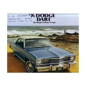  1976 DODGE DART Sales Brochure Literature Book Automotive