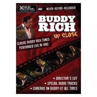   Dv10001103 Buddy Rich Up Close Deal/6 Dvd/Disp   Music Book by Alfred