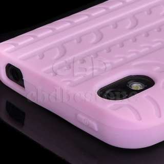 Soft Silicone Skin Case Cover For LG Optimus P970 pink  