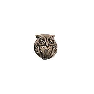  Green Girl Pewter Double Owl 15x14mm Beads Arts, Crafts 