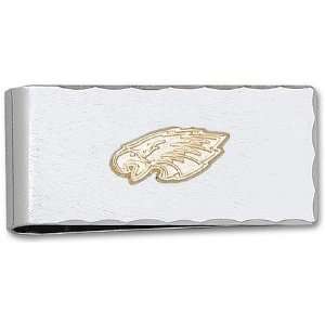   Eagles NFL Gold Plated 5/16 Charm Money Clip
