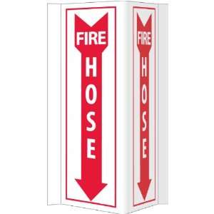  SIGNS FIRE HOSE VISI TALL SIGN: Home Improvement