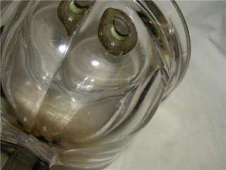 Sandwich Glass? Whale Oil Lamp Victorian Era Paneled  
