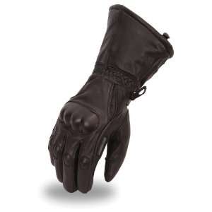 com First MFG First Classics Mens Waterproof Gauntlet Leather Gloves 