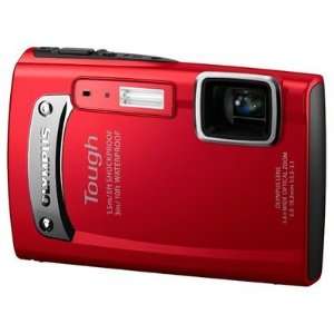   Olympus TOUGH TG 310 Waterproof Digital Camera  Red 