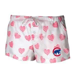  Chicago Cubs College Concepts MLB Ladies Essence Short 