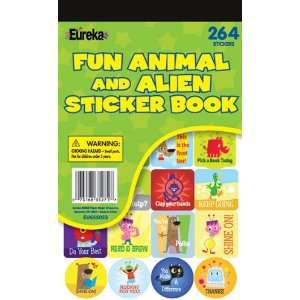  Eureka Animals and Aliens Sticker Book: Toys & Games
