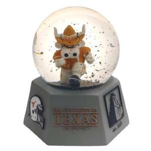  Texas U Logo In Water Globe. SchoolS Fight Song Plays 