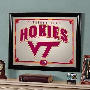  Memory Company Virginia Tech Hokies Framed Mirror Sports 