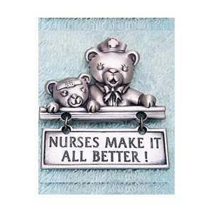  RN Nurse Pewter Pin by JJ Jonette Nurses Make It All 