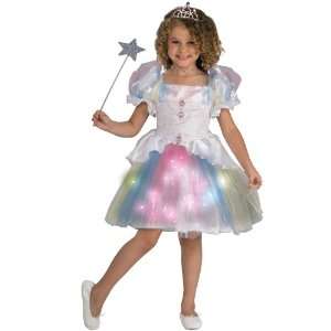  Rainbow Ballerina Costume (Girl   Child Small 4 6): Toys 