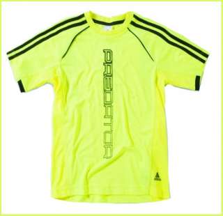 ADIDAS Sport Funktions T Shirt PREDATOR NEON gelb grün  