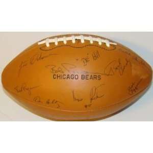  1974 Chicago Bears Team 45 SIGNED Football JSA 
