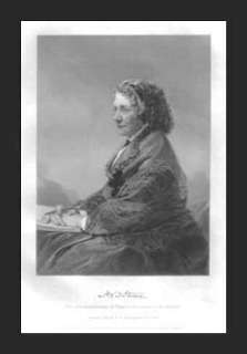 Abolitionist HARRIET BEECHER STOWE    1873 Portrait  