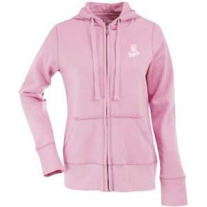 Kansas City Royals Womens Zip Front Hoody Sweatshirt (Pink)  