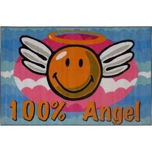  Fun Rugs Smiley World Smiley Angel SW 14 Multi 39 x 58 