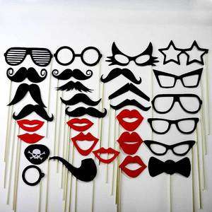 200 MUSTACHE ON A STICK Wedding Party Photography Photo Booth prop set
