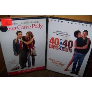  Along Came Polly and 40 Days And 40 Nights DVDs 