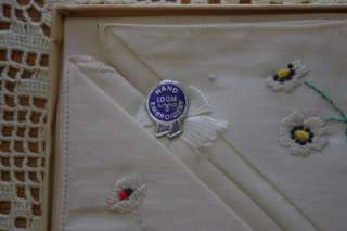 Original Art Deco Handkerchief/hankie in original box!  