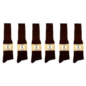  Alpaca Classic Socks   6 Pairs Large   Brown Everything 