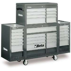Beta C38C G Mobile Roller Cab with Thirty Three Drawers, in Grey 