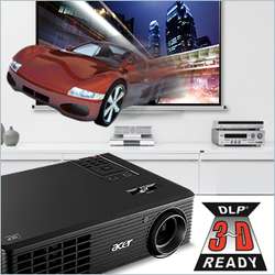 Acer X1161P 3D Ready Projector 2700 Lumens 40001 1080P Support 169 