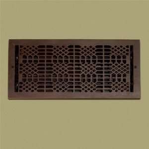  Oversized Bronze Wall Register w/ Louvers & Mounting Holes 