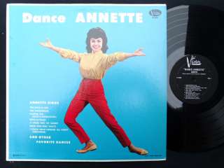 DANCE Annette Funicello 1961 BUENA VISTA LP NM Disney  