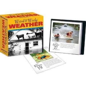  Weird & Wacky Weather 2010 Daily Boxed Calendar Office 