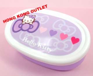 Hello Kitty Bento Lunch Box Container Set Sanrio C62a  