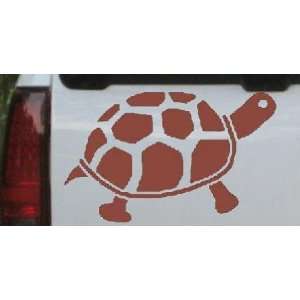 Brown 26in X 16.2in    Turtle Animals Car Window Wall Laptop Decal 
