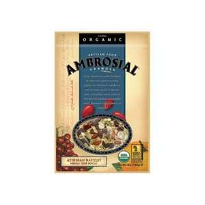 Ambrosial Granola Organic Athenian Harvest Muesli 12 oz. (Pack of 6)