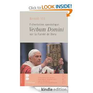 Verbum Domini:Exhortation apostolique sur la parole de Dieu (Collège 