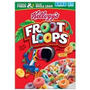 Kelloggs Fruit Loops Cereal 17 oz (Pack Grocery & Gourmet Food