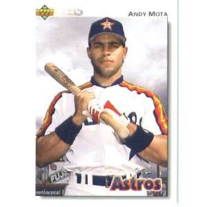  1992 Upper Deck # 564 Andy Mota Houston Astros Baseball 